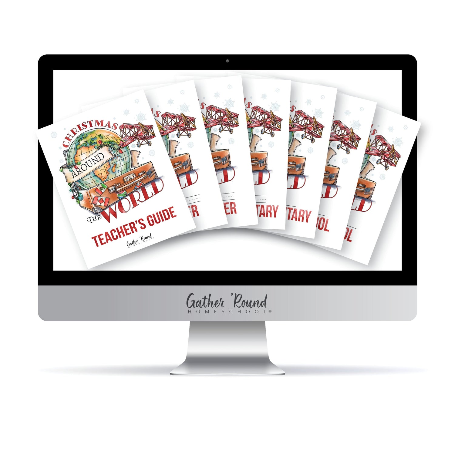 Christmas Around the World Homeschool Unit Study Digital Complete Family Bundle