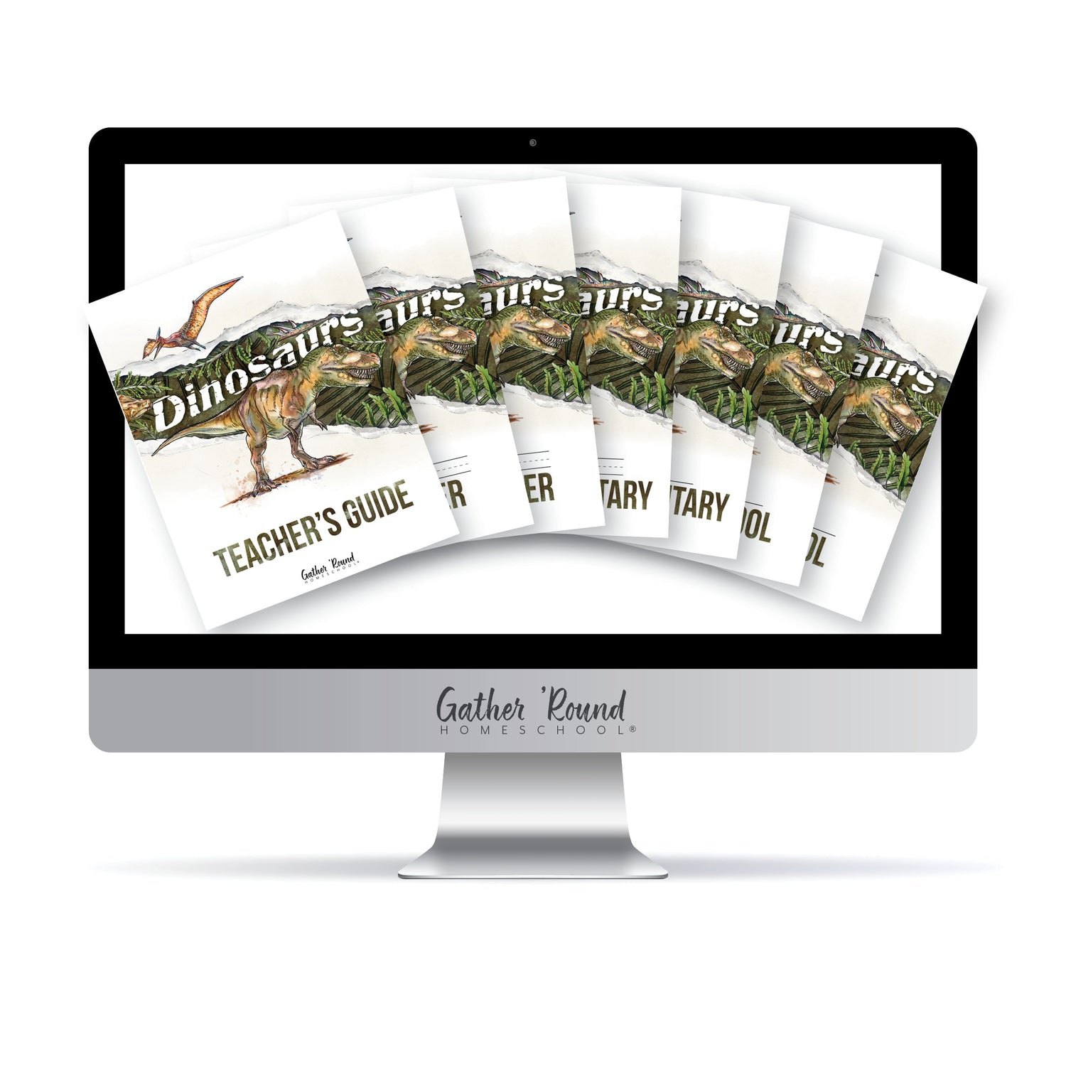 Dinosaurs Homeschool Unit Study Digital Complete Family Bundle