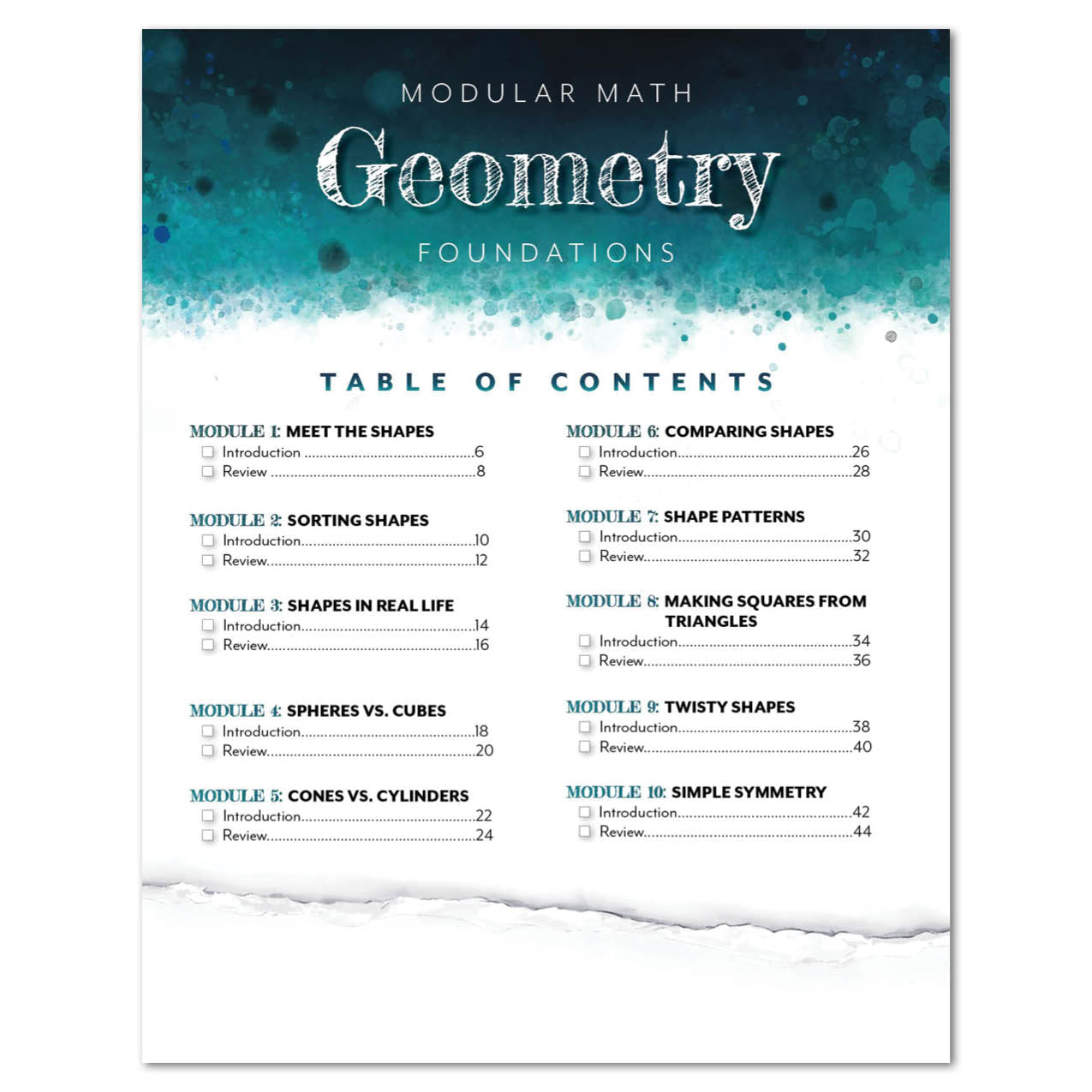 Modular Math: Geometry (Digital)