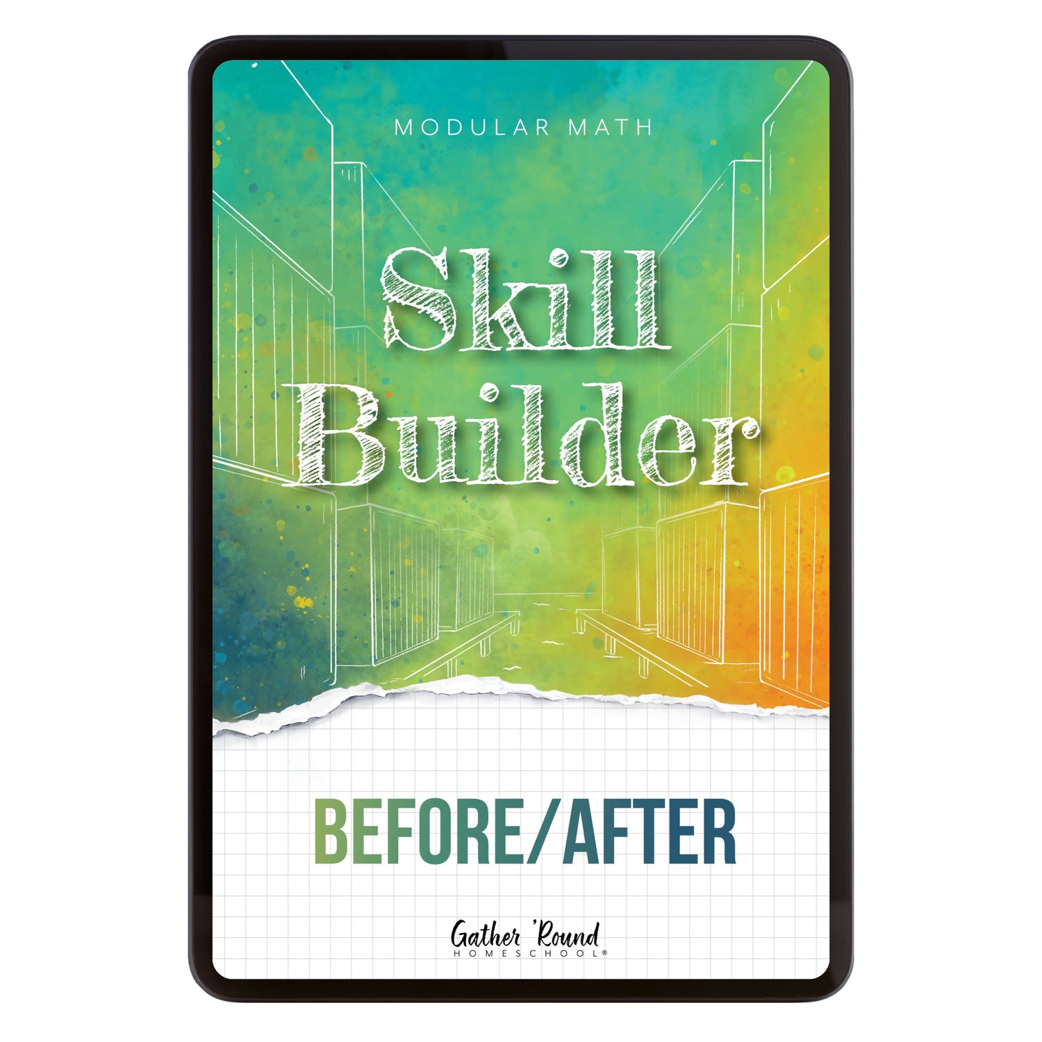 Number Sense Modular Math Foundations digital skill builder before/after