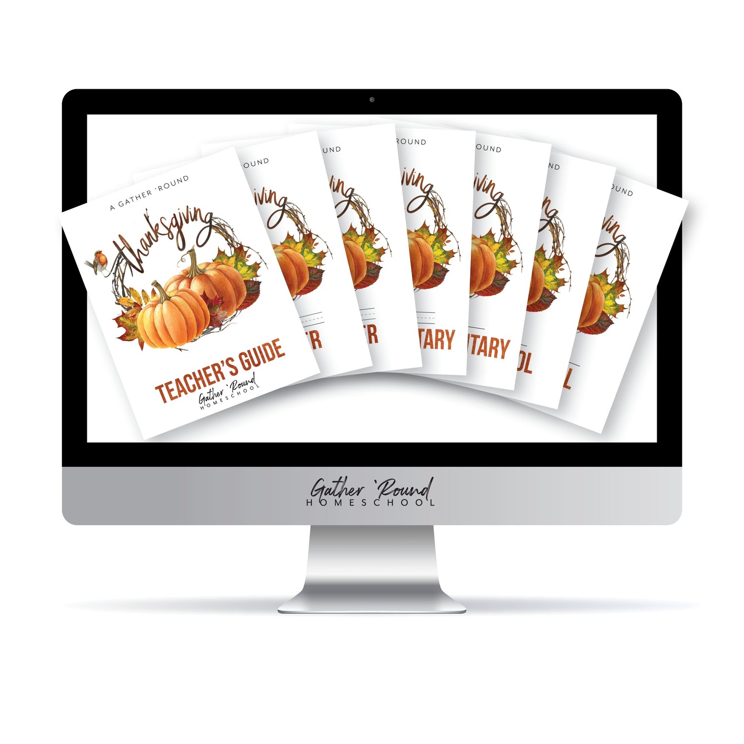 Thanksgiving Homeschool Unit Study Digital Download Complete Family Bundle