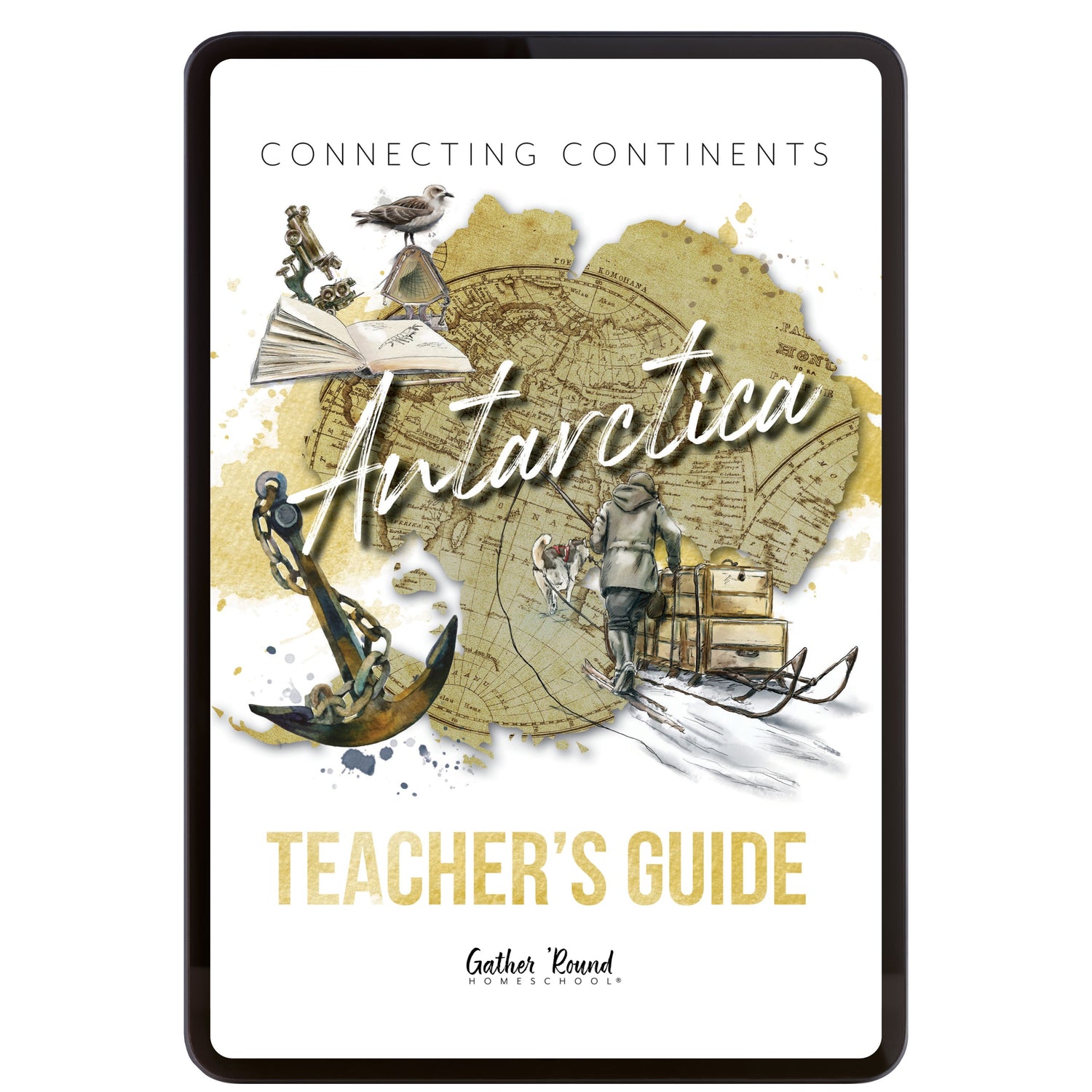 Antarctica homeschool unit study digital teacher guide