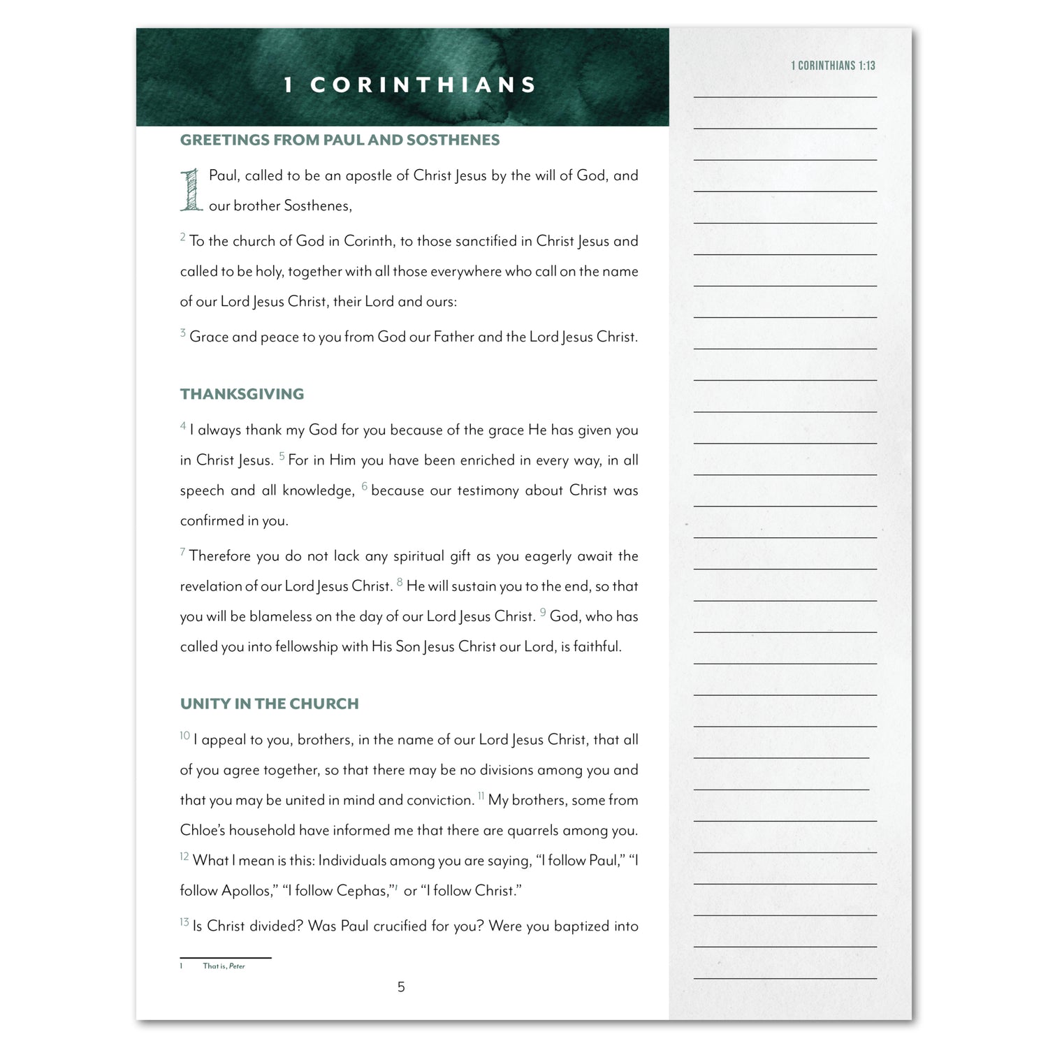 The Bible Journal: Epistles Part 1 (Digital Download)