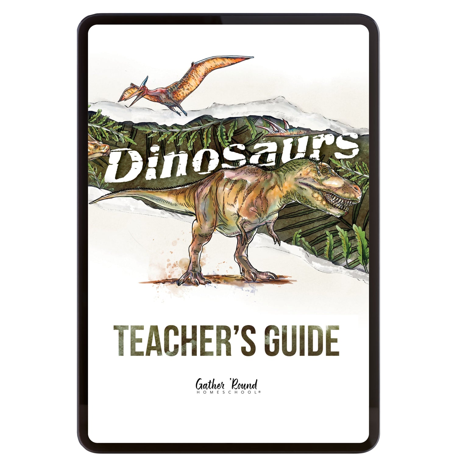 Dinosaurs Homeschool Unit Study Digital Teacher's Guide