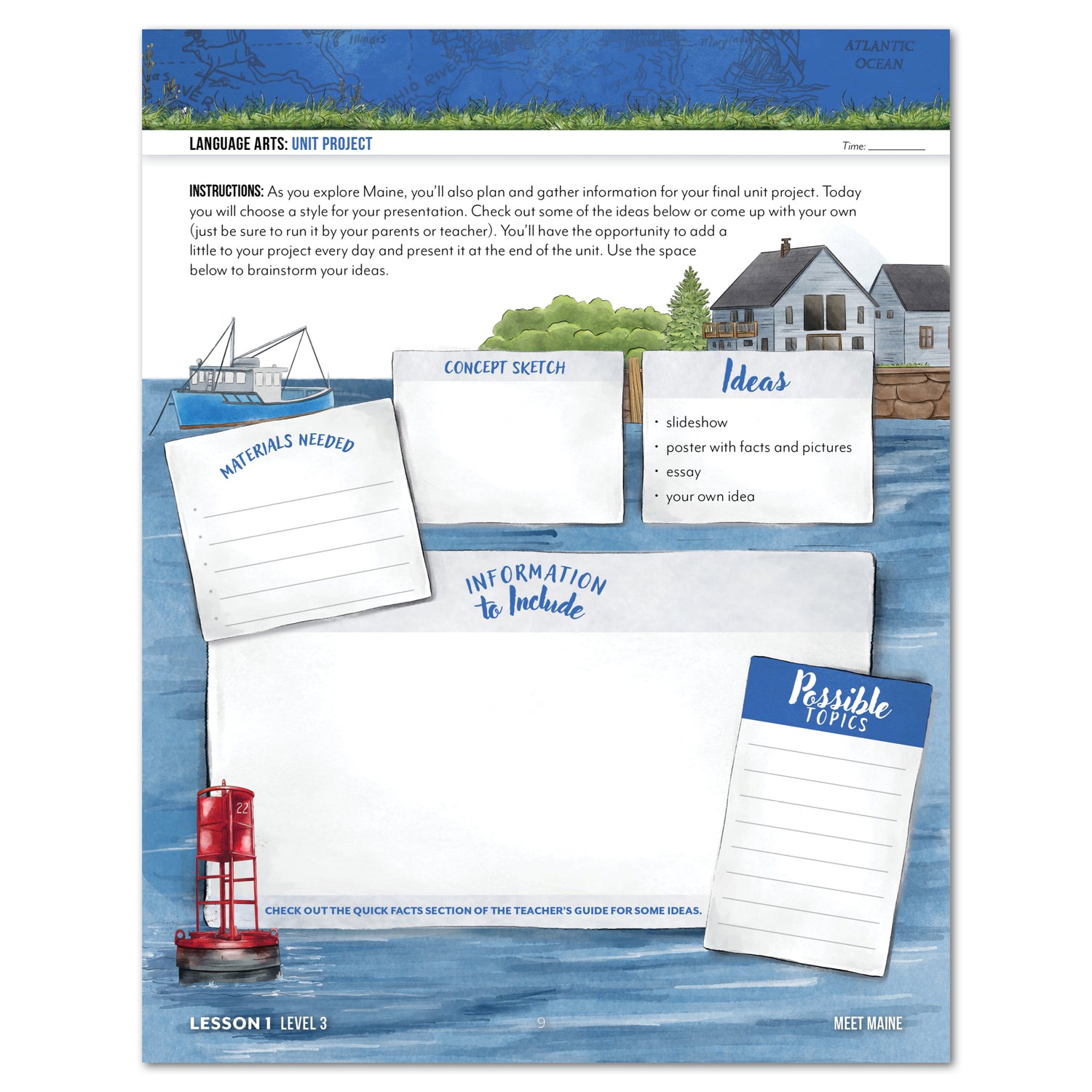 Fifty States: Maine (Digital Bundle)
