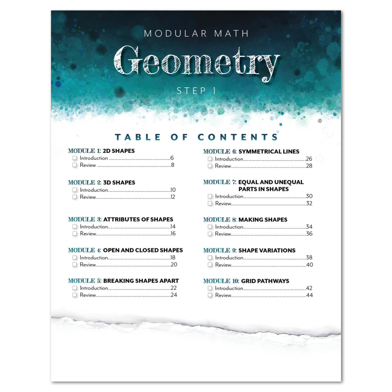 Modular Math: Geometry (Digital)
