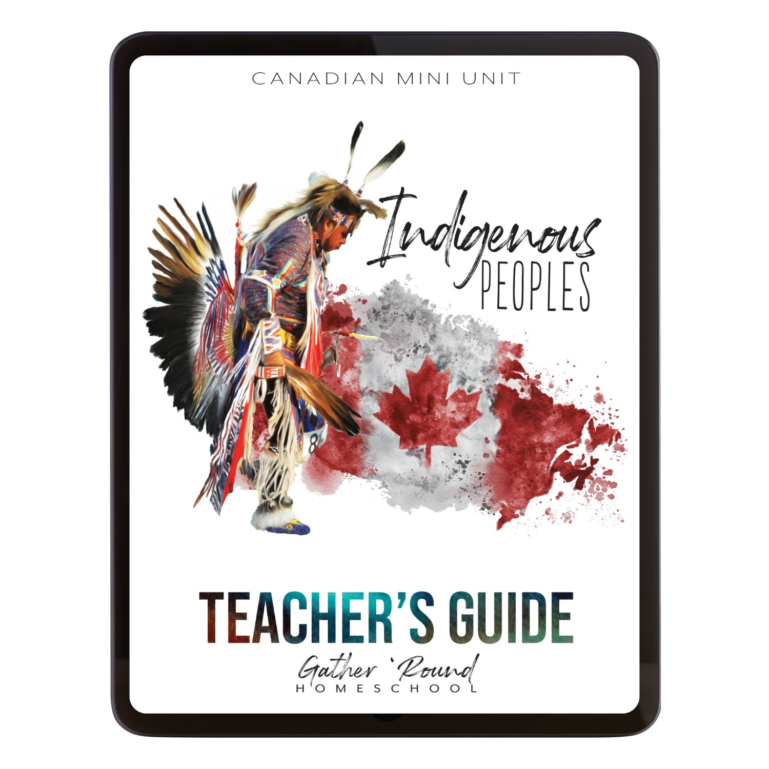Indigenous Peoples homeschool unit study digital teacher's guide