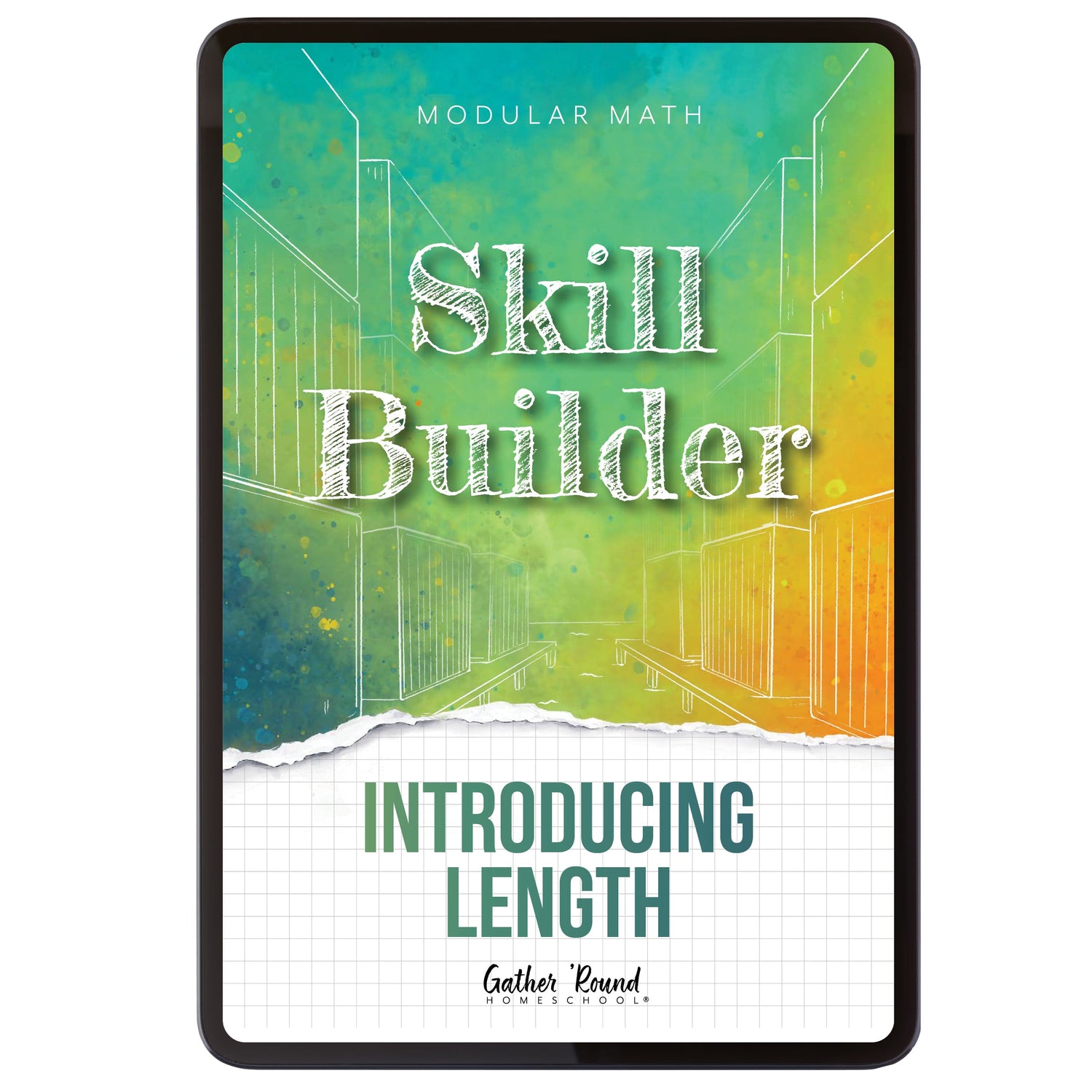 Measurement Step 1 modular math homeschool digital skill builder introducing length