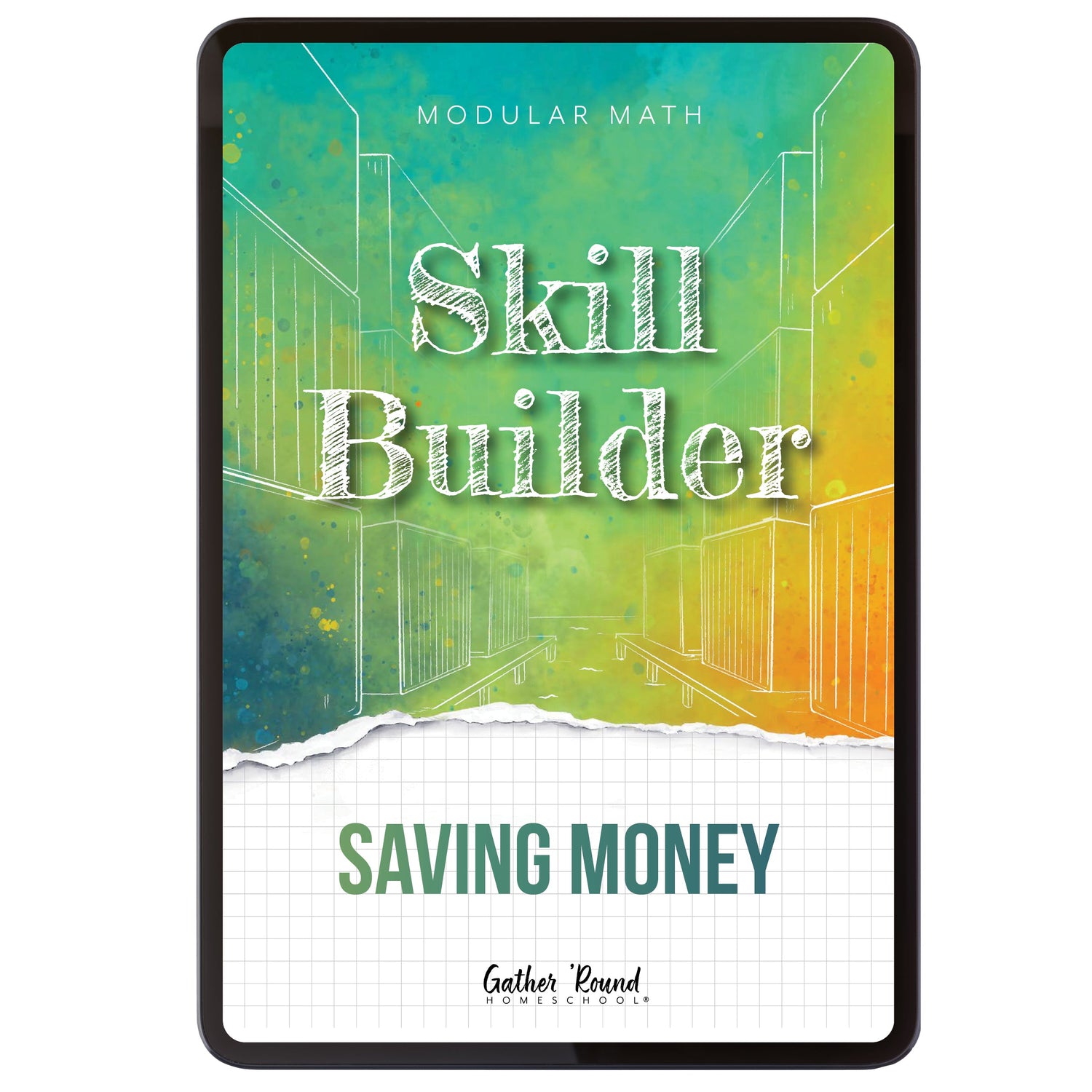 Money Modular Math step 1 digital skill builder saving money