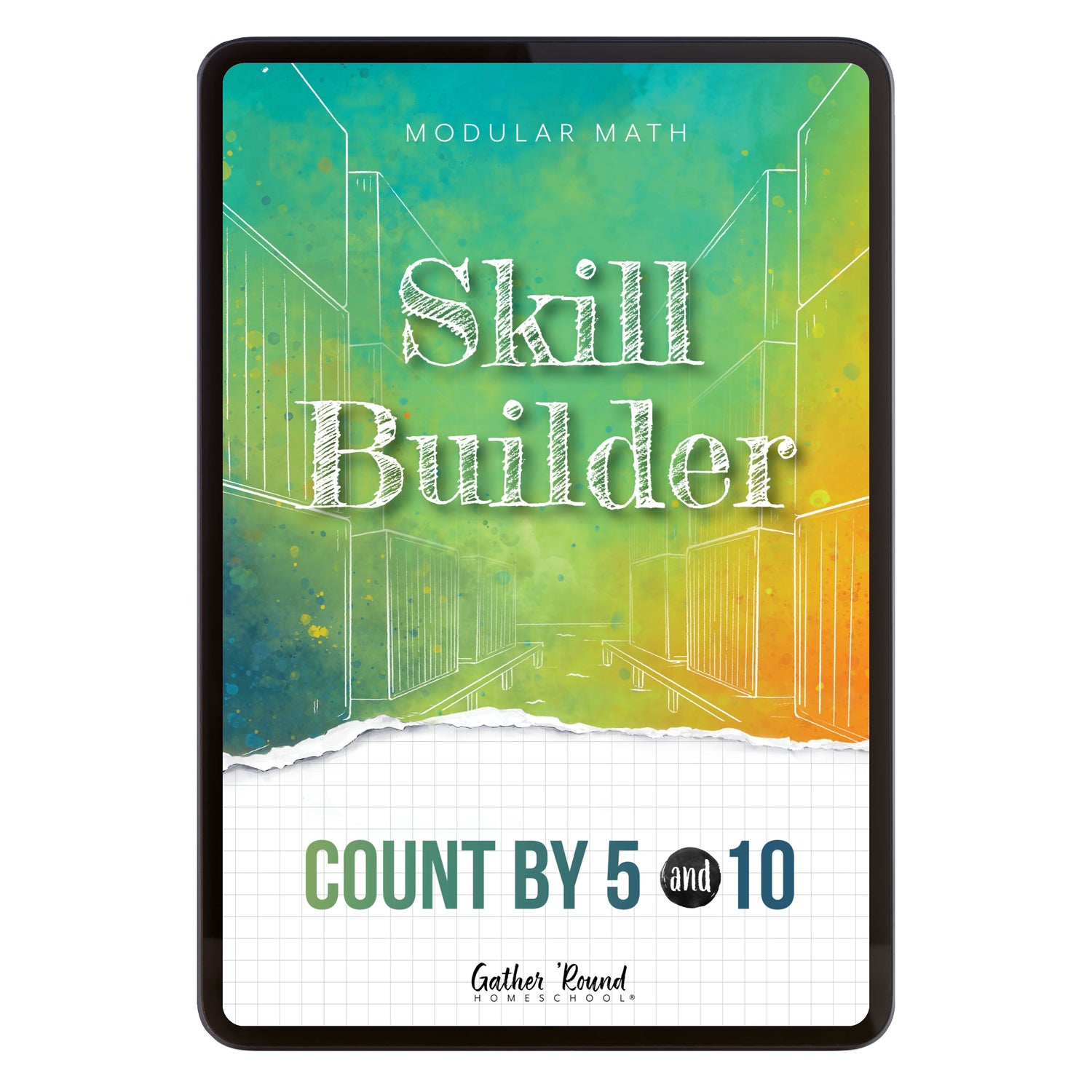 Number Sense Modular Math Step 1 digital skill builder count by 5 and 10