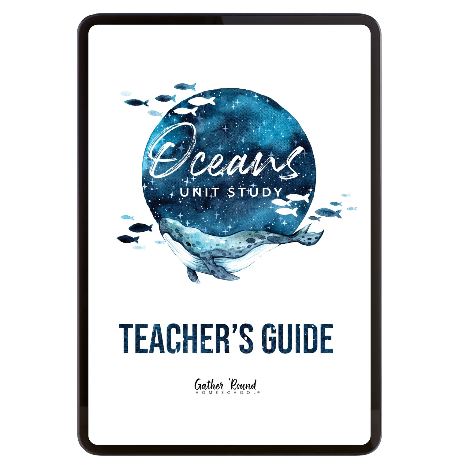 Oceans homeschool unit study digital teacher's guide