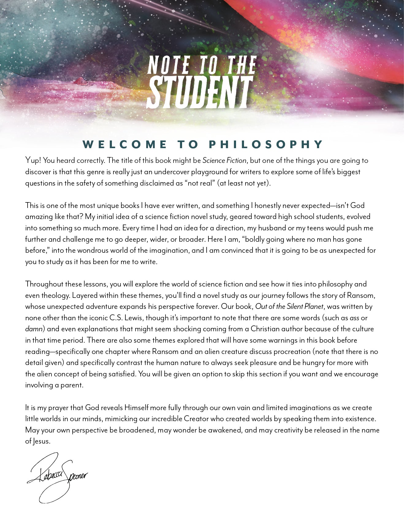 Science Fiction Novel Study (Digital Download)