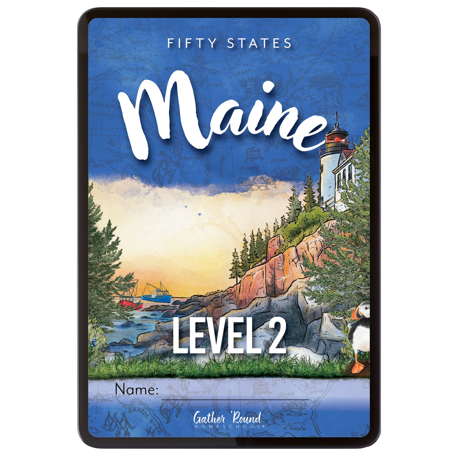 Fifty States: Maine (Digital Bundle)