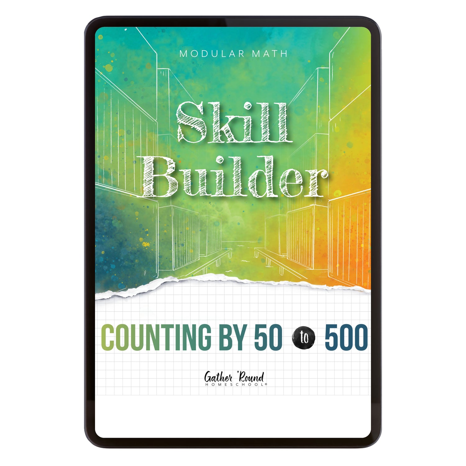 Number Sense Modular Math Step 2 digital skill builder counting by 50 to 500