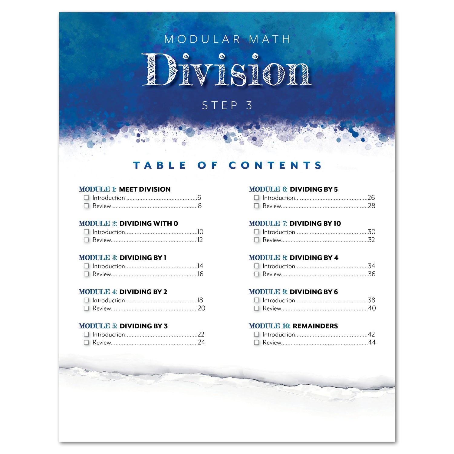 Modular Math: Division (Digital)