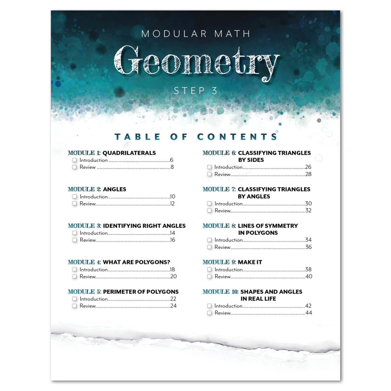 Modular Math: Geometry (Digital)