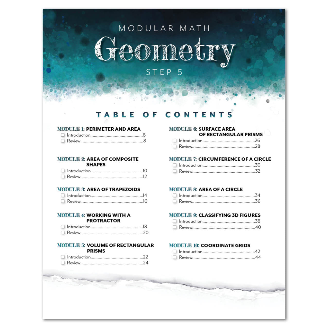 Modular Math: Geometry (Digital)
