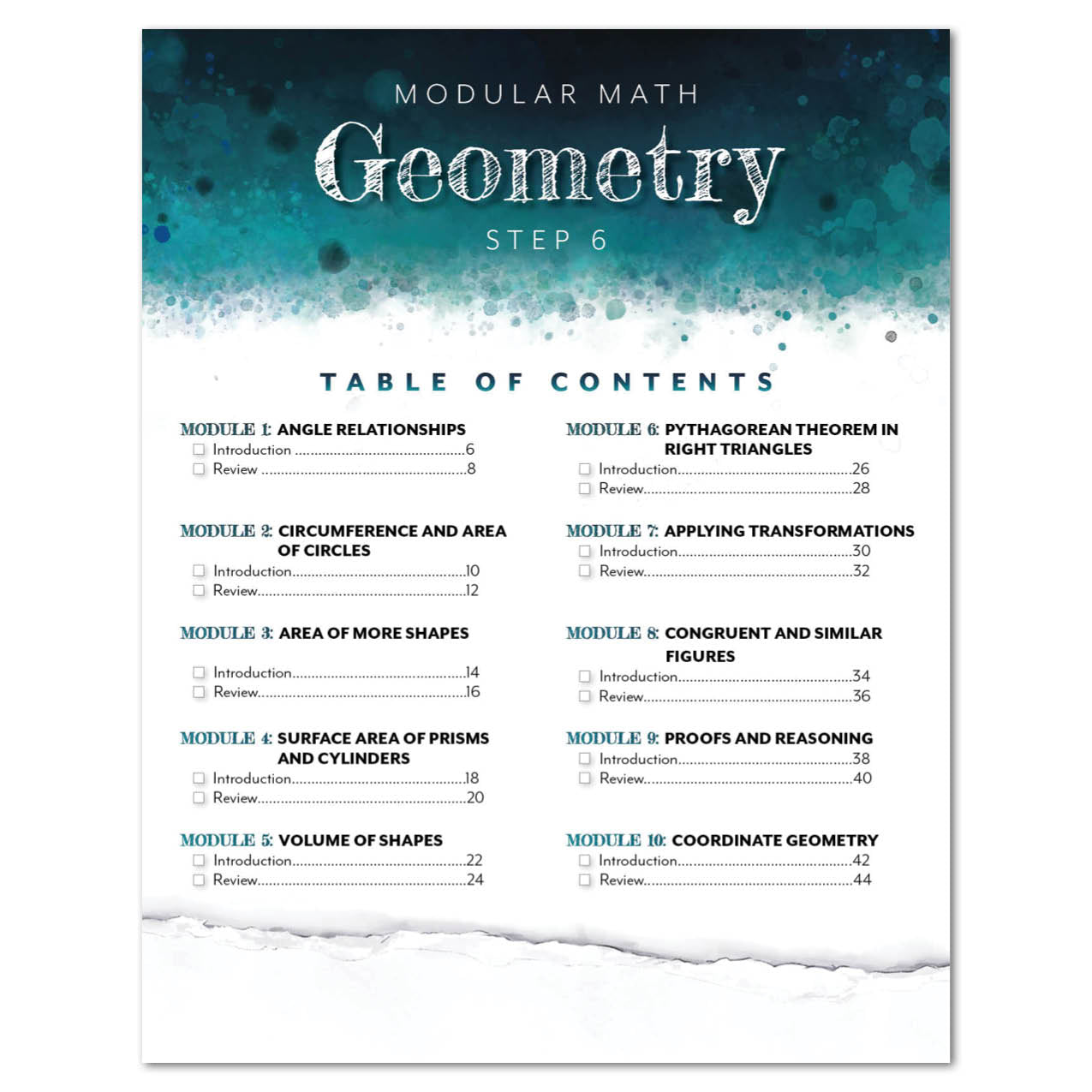 Modular Math: Geometry (Digital)