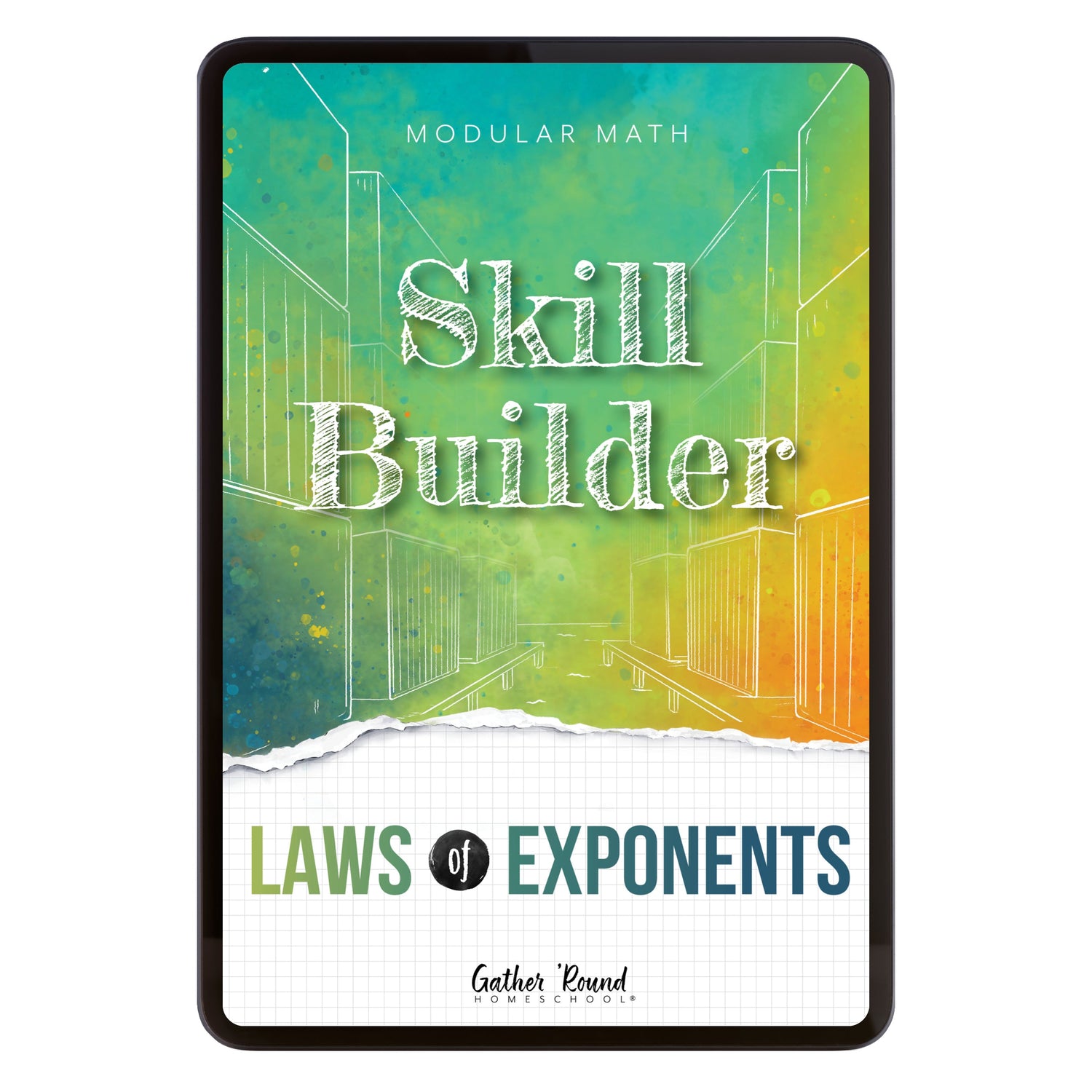 Number Sense Modular Math Step 6 digital skill builder laws of exponents