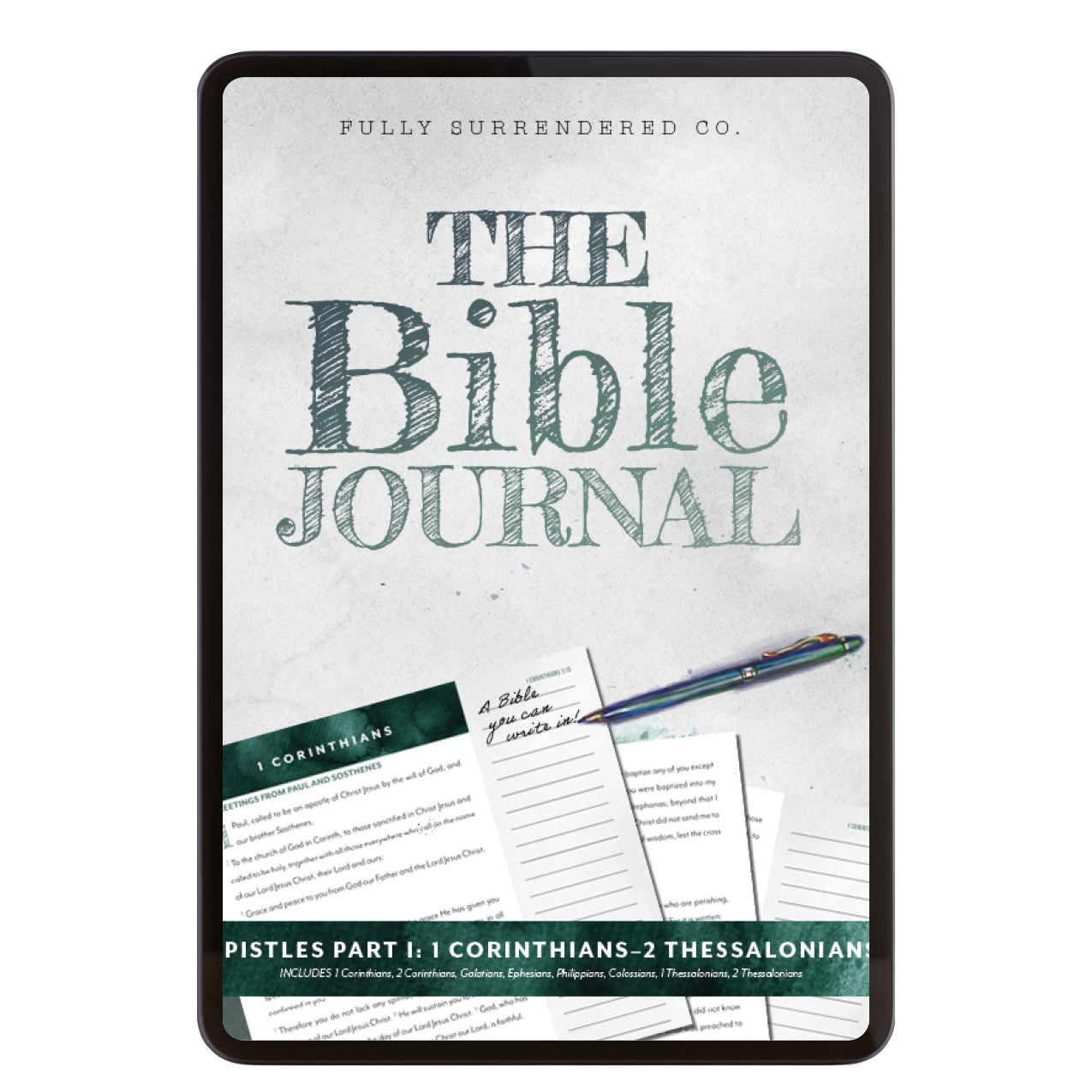 The Bible Journal: Epistles Part 1 (Digital Download)