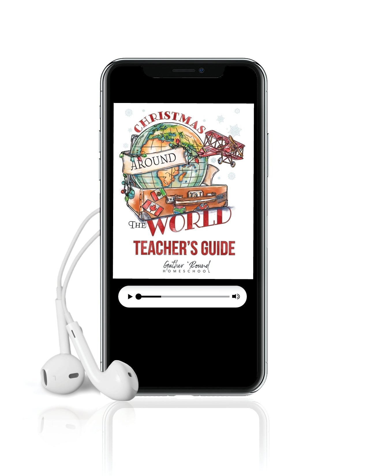 Christmas Around the World Homeschool Unit Study Digital MP3 Teacher's Guide