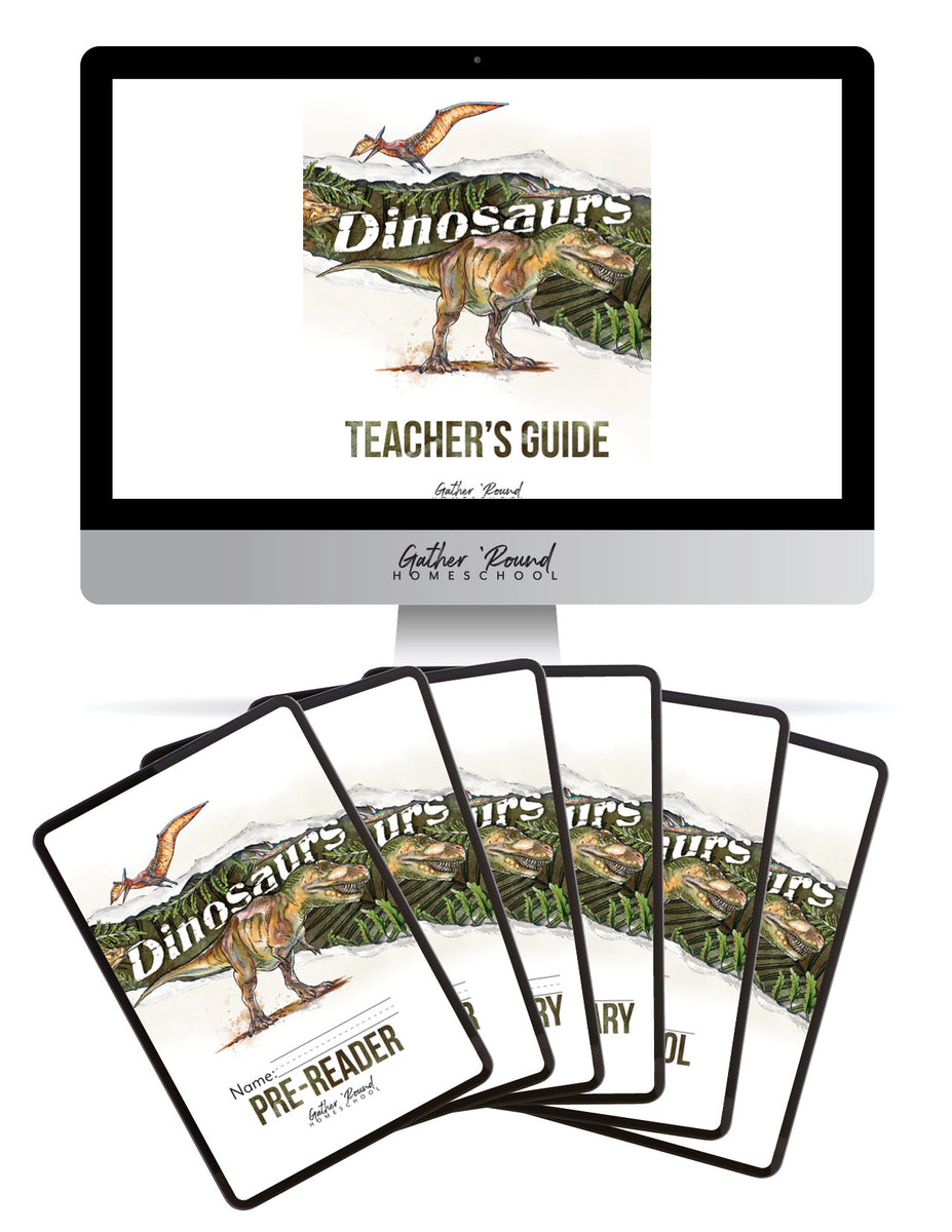 Dinosaurs Digital Bundles Gather 'Round Homeschool Canada