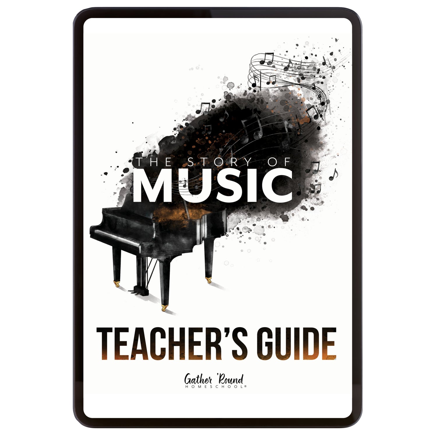 Music homeschool unit study digital teacher guide