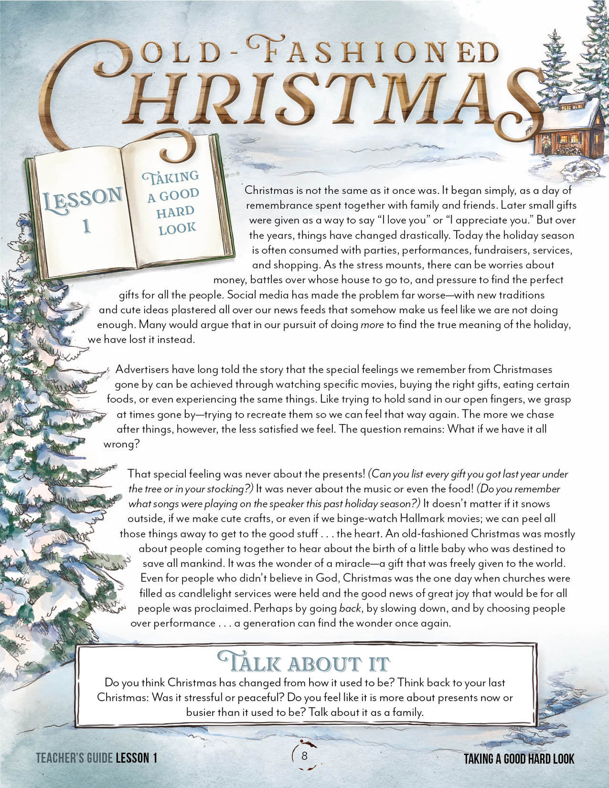 Old-Fashioned Christmas Unit (Digital Bundle)