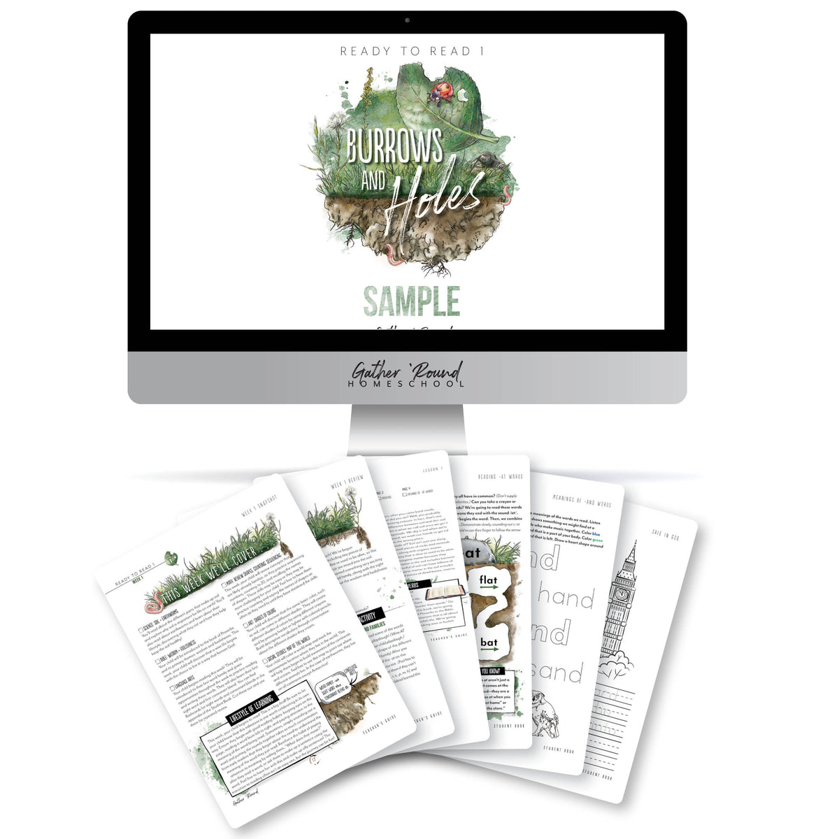 Ready to Read Book 1 Sample Gather 'Round Homeschool Canada