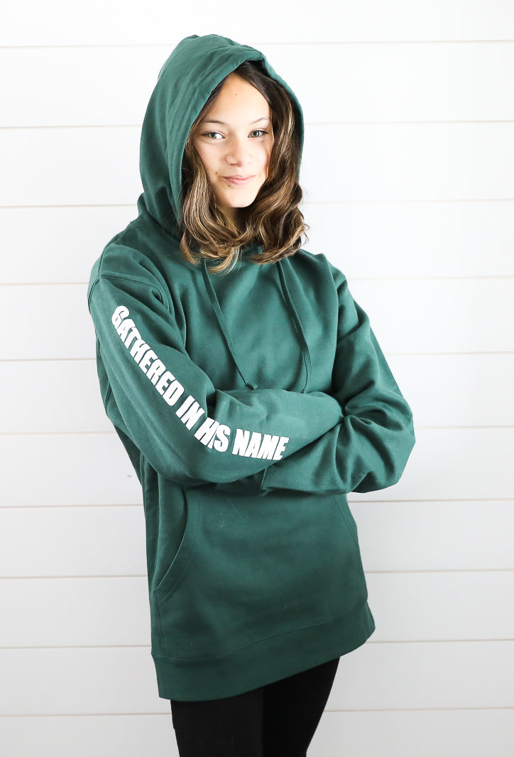 Hoodies with shop names