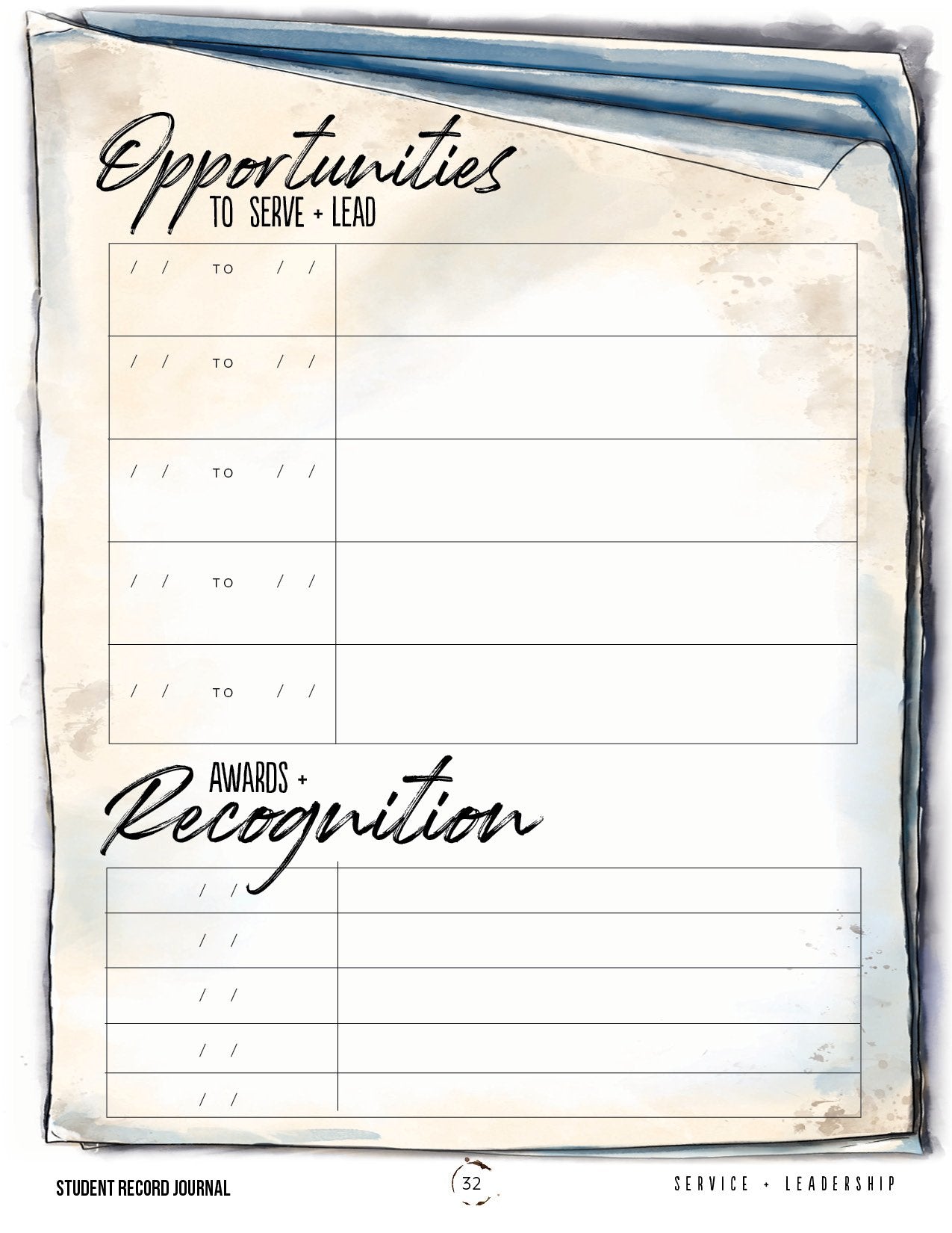 Student Tracker Digital Journal