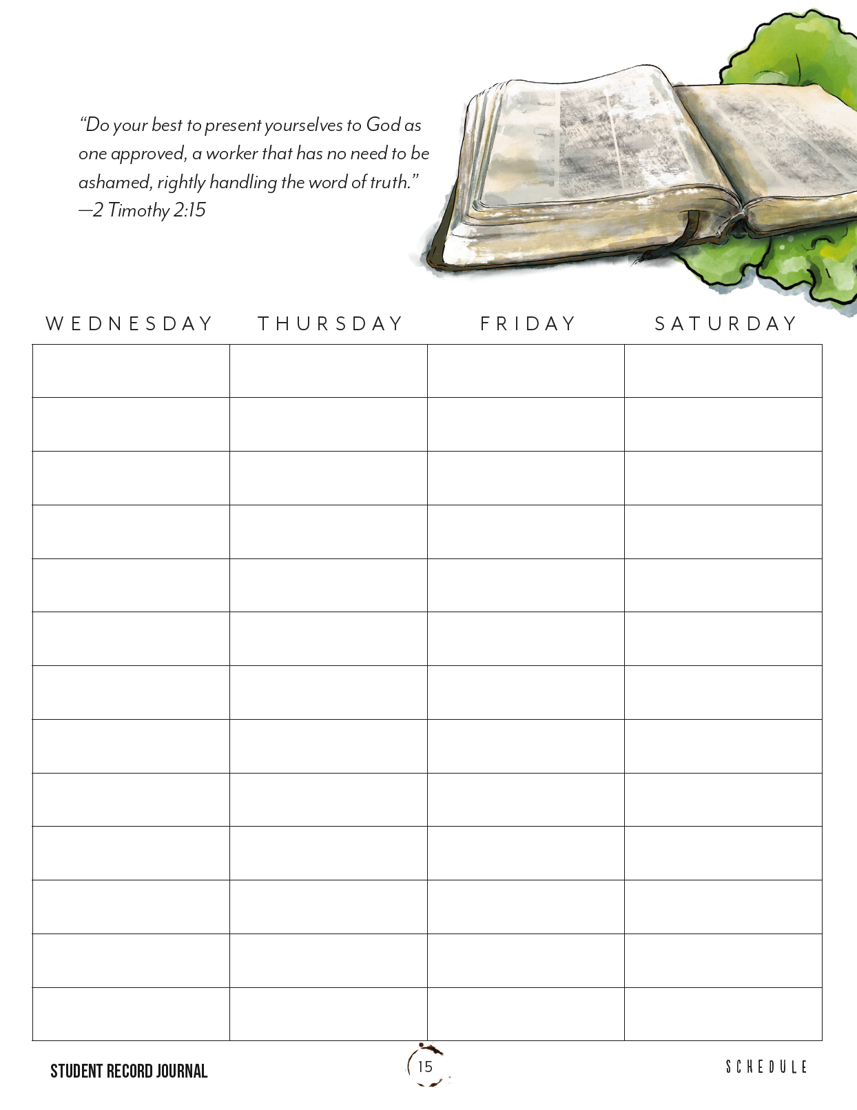 Student Tracker Digital Journal