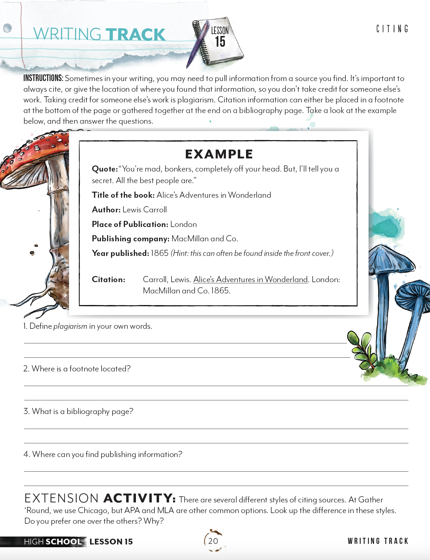 Paragraph Digital Writing Track