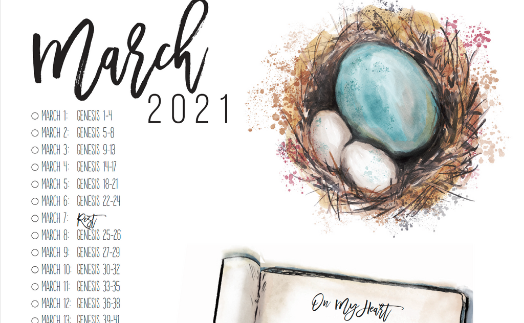 Read through the Bible in a Year 2021/2022