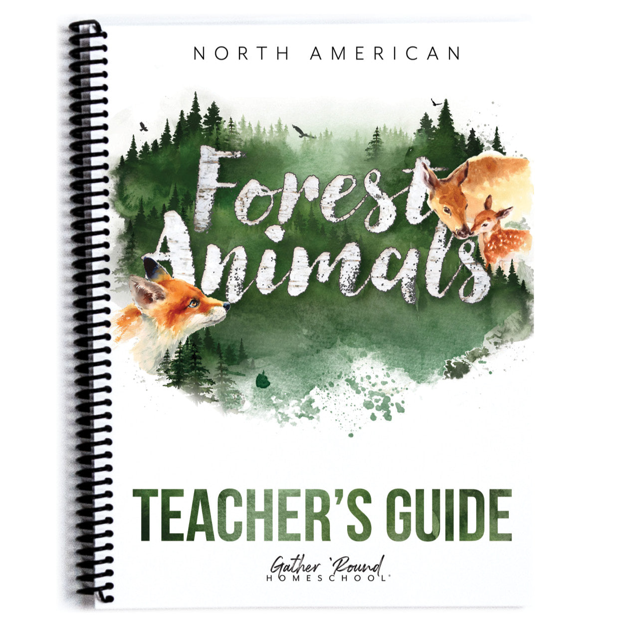 North American Forest Animals homeschool unit study curriculum collection