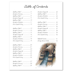 Ancient Civilizations homeschool unit study digital cursive table of contents