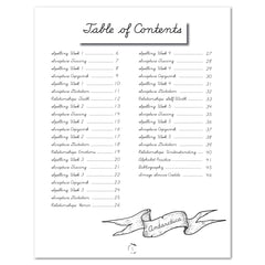 Antarctica homeschool unit study Digital Cursive Table of Contents