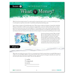 Money Modular Math foundations printed book CAD module 1