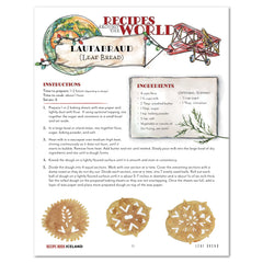 Christmas Around the World Homeschool Unit Study Digital Recipes Around the World Iceland