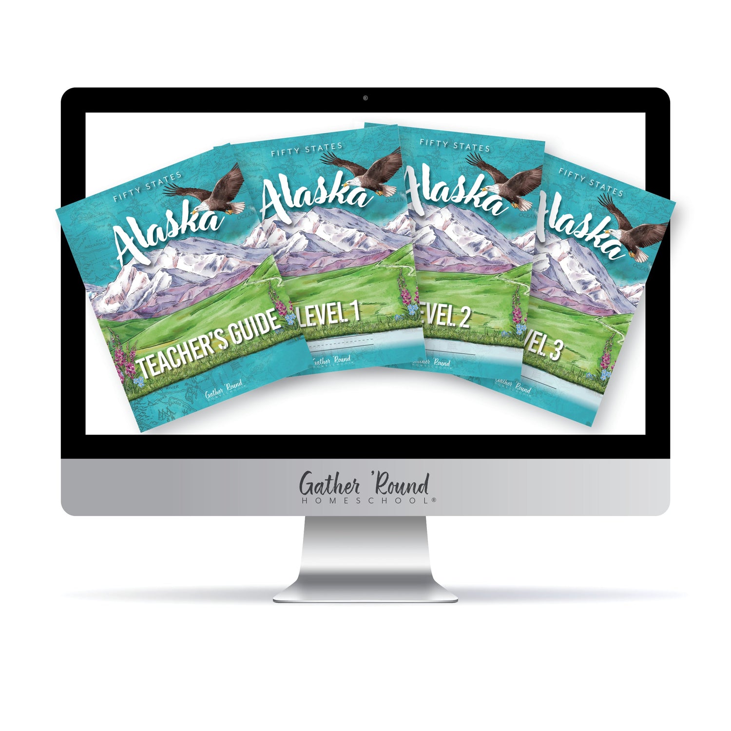 Alaska Fifty States Digital Homeschool Unit Study Complete Bundle 