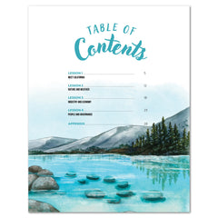 California Fifty States Homeschool Unit Study Digital Teacher's Guide Table of Contents