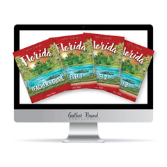 Florida Fifty States Homeschool Unit Study Digital Complete Bundle Teacher's Guide, Level 1, Level 2, Level 3