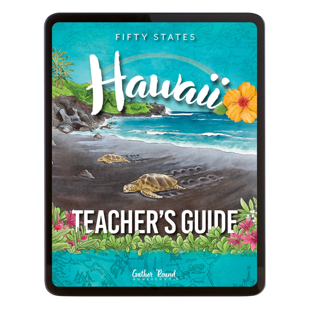 Hawaii Fifty States Homeschool Unit Study Digital Teacher's Guide