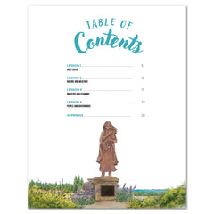 Idaho Fifty States Homeschool Unit Study Digital Teacher's Guide Table of Contents