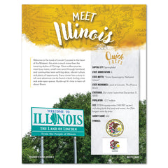 Illinois Fifty States Homeschool Unit Study Digital Teacher's Guide Lesson 1 Part 1