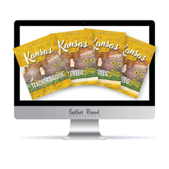 Kansas Fifty States Homeschool Unit Study Digital Complete Bundle