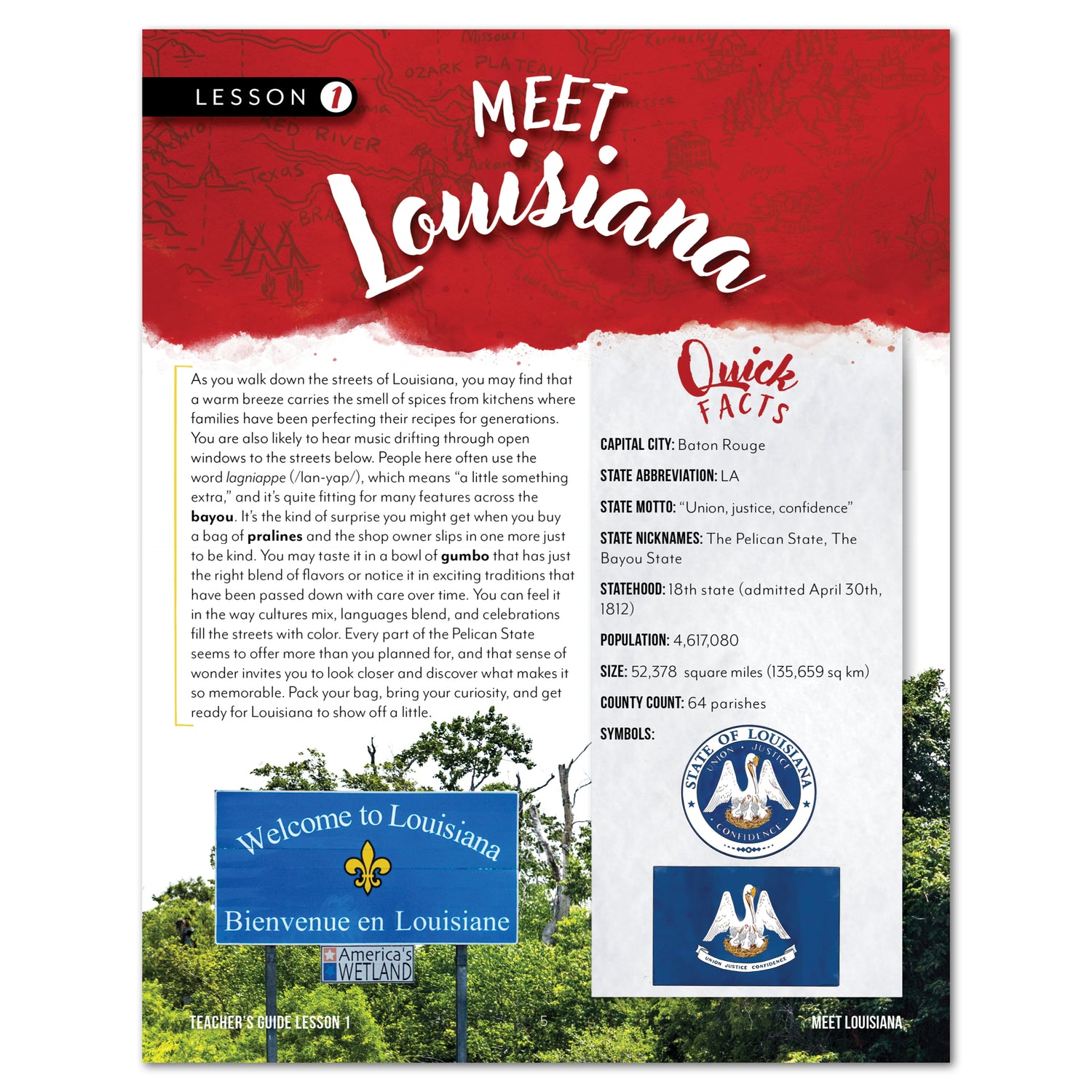 Fifty States: Louisiana (Digital Bundle)