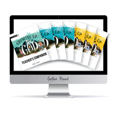 Growing Up with God Homeschool Unit Study Digital Complete Bundle Teacher's Companion Levels 1-3 and Girls and Boys Student Book Levels 1-3