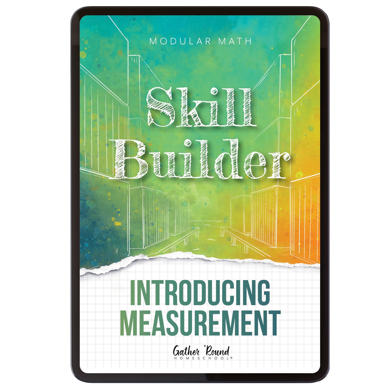 Measurement Foundations modular math homeschool digital skill builder