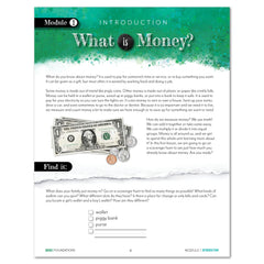 Money Modular Math foundations printed book USA module 1